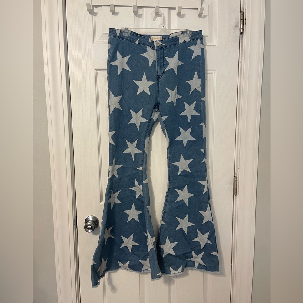 Altar’d State Star Flare Jeans